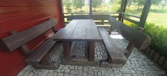 Zahradní nábytek z masivu