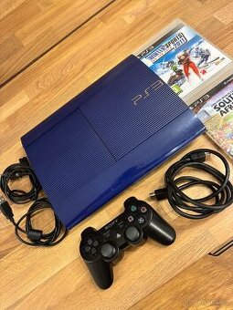 PlayStation 3 SuperSlim 500GB Blue Edition