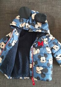 Zimni detska bunda Mickey 3-6mes F&F