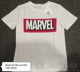 Nové tričko Marvel vel.122/128 Zn.HM