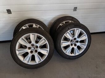 Alukola FABIA3 RAPID AUDI 5x100 letní 215/45/16