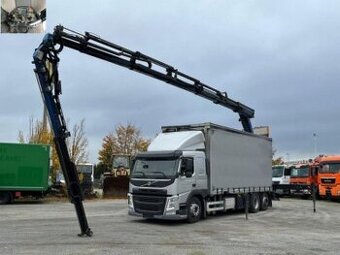 Volvo FM 420-6x2–Valník+HR-Palfinger PK 27002-SHE 27t/m+Jib - 1
