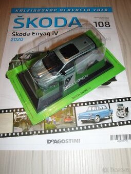 Prodám modely Kaleidoskop slavných vozů ŠKODA 1:43