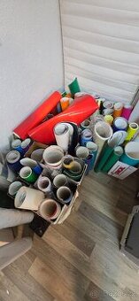 🧵 VÝPRODEJ SKLADU – FÓLIE NA ŘEZÁNÍ, TISK A PLAKÁTY 🎨🖨️ Z