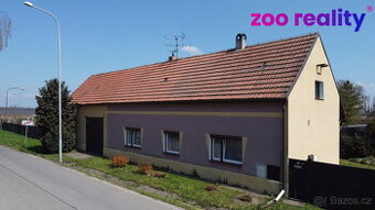 Prodej domu 4+1, stodola, zahrada,900 m2, Horní Ročov u Loun