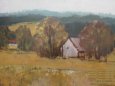 František Sadovský - Podzimní krajina, Vysočina, obraz malba