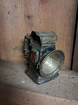 Historické kolo - petrolejová lampa MILLER