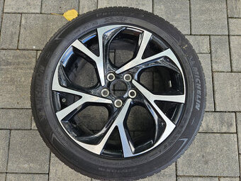 Sada originálních kompletních 18" ALU kol Toyota+disk navíc - 1