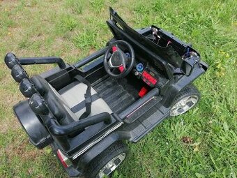 Elektrické autíčko Jeep Raptor 4x4 černé S-S2388P-BLACK