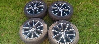 Originál disky Volvo s letními pneu Goodyear
