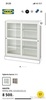 Vitrina Ikea Havsta