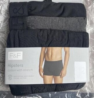 Pánské boxerky vel M 6ks nové