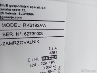 Kombinovaná chladnička lednice Gorenje