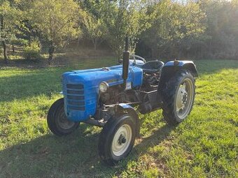 Zetor major 3011 pluh smyk vozik čárek na brambory