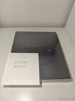 Vivo X200 Pro 12/256 GB - CN verze - černý