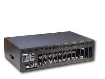 Mining rig close case 12slot