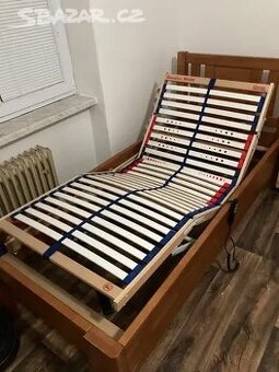 Amara beds jednolůžková postel s polohovacím roštem