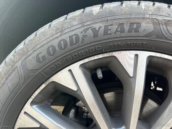 Prodáme 4x zánovní pneu letní Goodyear 235/50R19C