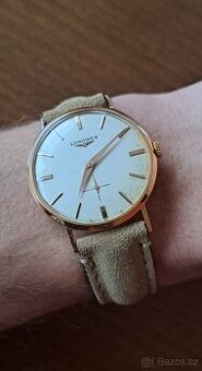 Zlaté hodinky Longines