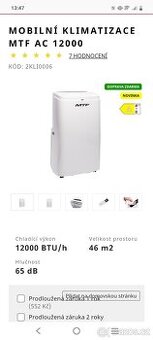 Mobilní klimatizace