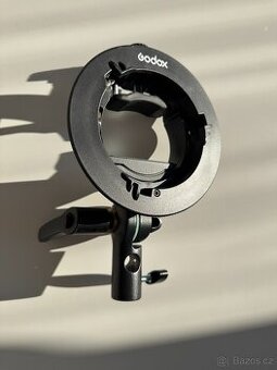 Držák externího blesku Godox S2 s bajonetem Bowens