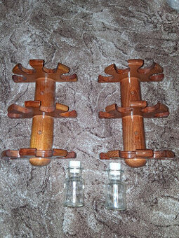 polička na kořenky + 12x kořenka