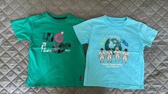 Dětská chlapecká trička s krátkým rukávem vel. 116 - 122