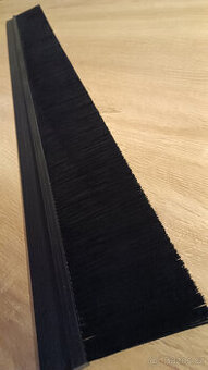 CNC - Ochranný kartáč PVC - jednořadý, 85mm/1m