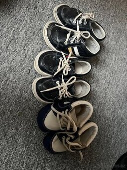 Kožené retro botičky.