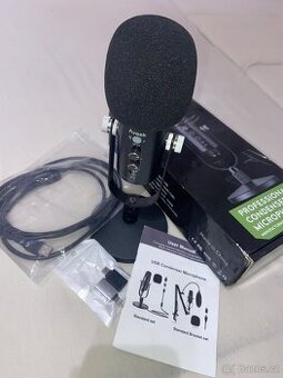 USB mikrofon Aveek – komplet balení