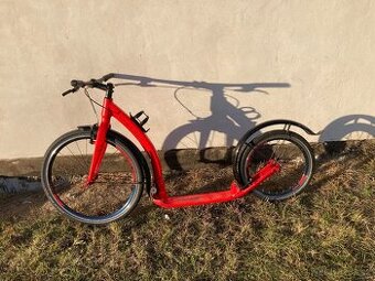 Koloběžka Crussis ONE Cobra 4.2 červená 26"/20"