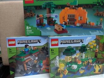 Lego Minecraft 21248 21166 21165