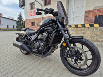 Prodám Honda CMX1100 Rebel , r. v. 2023, ABS, TC, 8065km
