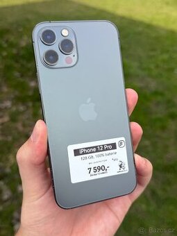iPhone 12 Pro - 128GB - 100% BAT - 12M ZÁRUKA