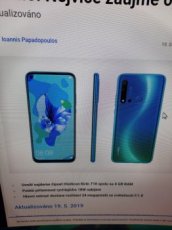 2 ks tvrzeného skla na Huawei p20 lite 2019