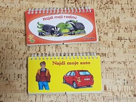 Série 3 učících dětských knih NAJDI MOJI - 1