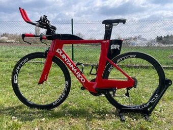 Triatlonové kolo – rám Quintana Roo PRsix (54 cm), Ultegra D