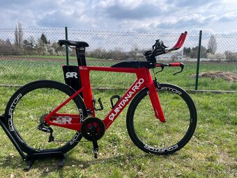 Triatlonové kolo – rám Quintana Roo PRsix (54 cm), Ultegra D