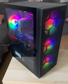Herní PC rx 5600xt,16gb ddr4, SSD 500gb,i5 6500