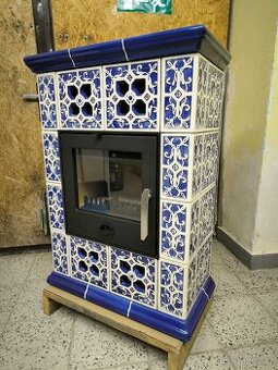 Kachlová krbová kamna Jasmína - 9 kW