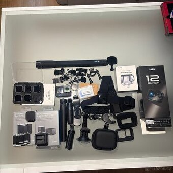GoPro HERO 12 Black + Hromada příslušenství