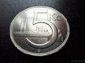 5KC Ceskoslovensko 1938 mince