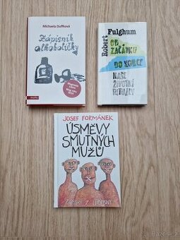 Knihy mix/ Zápisník alkoholičky/ Úsměvy smutných mužů