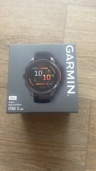 Garmin Fenix 8 47mm AMOLED Slate Gray Steel/Black Band