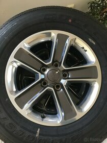 ALU disky na JEEP + čidla + Pneumatiky BRIDGESTONE