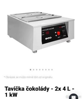 Tavič čokolády Nový