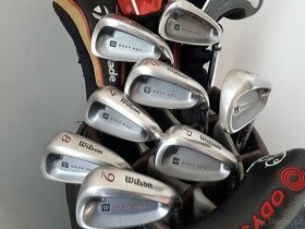 PROFI GOLFOVÝ SET WILSON 13HOLÍ+BAG+COVERY,PC= 38.000,-