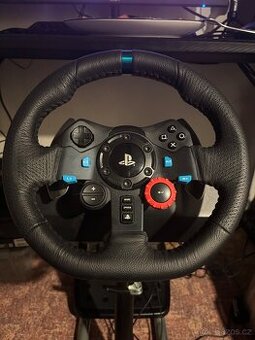 Logitech G29 + ručka + řadička + stojan – simracing set – PC