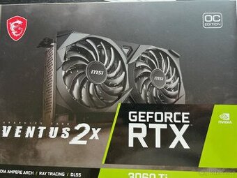 Grafická karta Geforce RTX 3060TI Ventus2x 8GB
