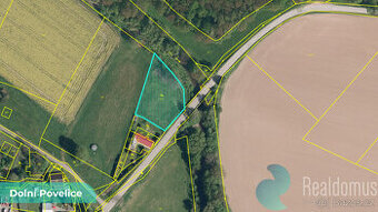 Zahrada na okraji obce Dolní Povelice – 2008 m²